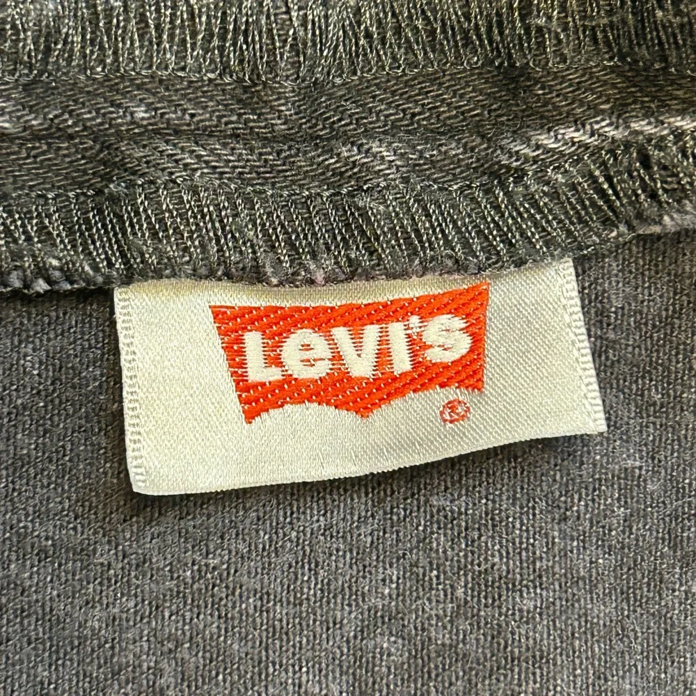 Levi's Vintage 501‎ Men's Black Straight Leg Button Fly Y2K Jeans 38/30